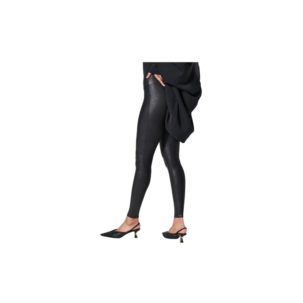 SPANX Faux leather legging| Size SM Petitr - Picture 2 of 10